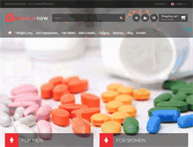Tablet Screenshot of farmacienow.com